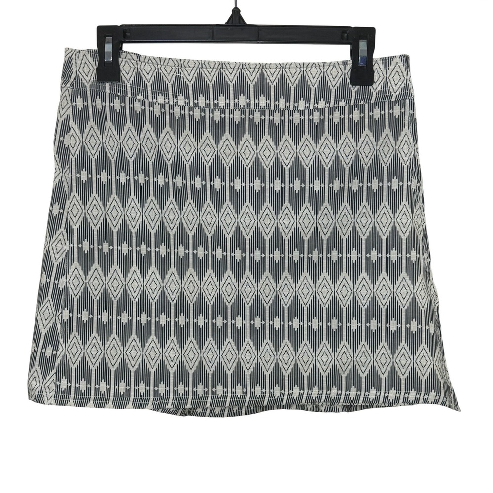 RipSkirt Hawaii Wrap Skirt Geometric Diamond Print Cover Up Quick Dry Size Small